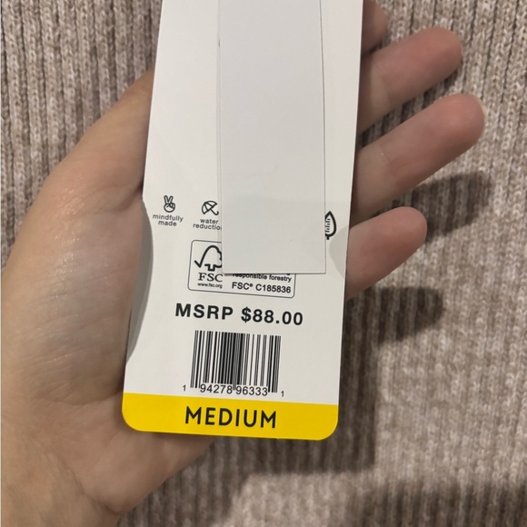 Remi Bader Beige Knit Pencil Skirt - Picture 3 of 5